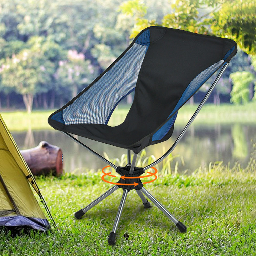 Outdoor Furniture Polywood - Klappbarer Campingstuhl 360 ° Drehbare Schwenkstühle