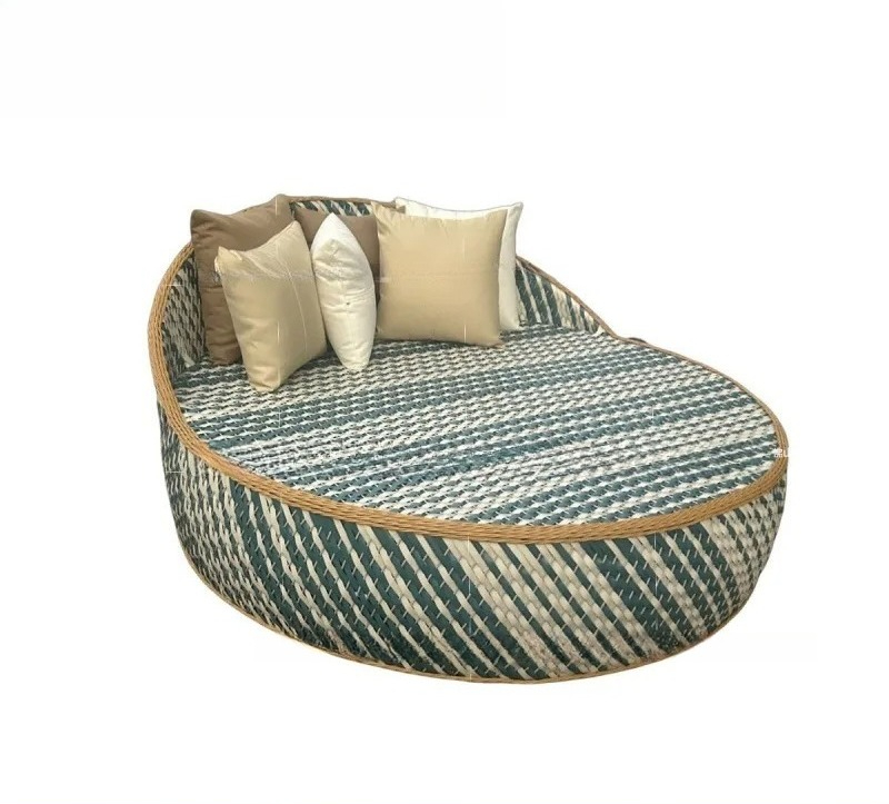 Outdoor Furniture Rattan - Maßgeschneidertes Outdoor-Sofa, kreativer Stuhl aus Rattangeflecht,