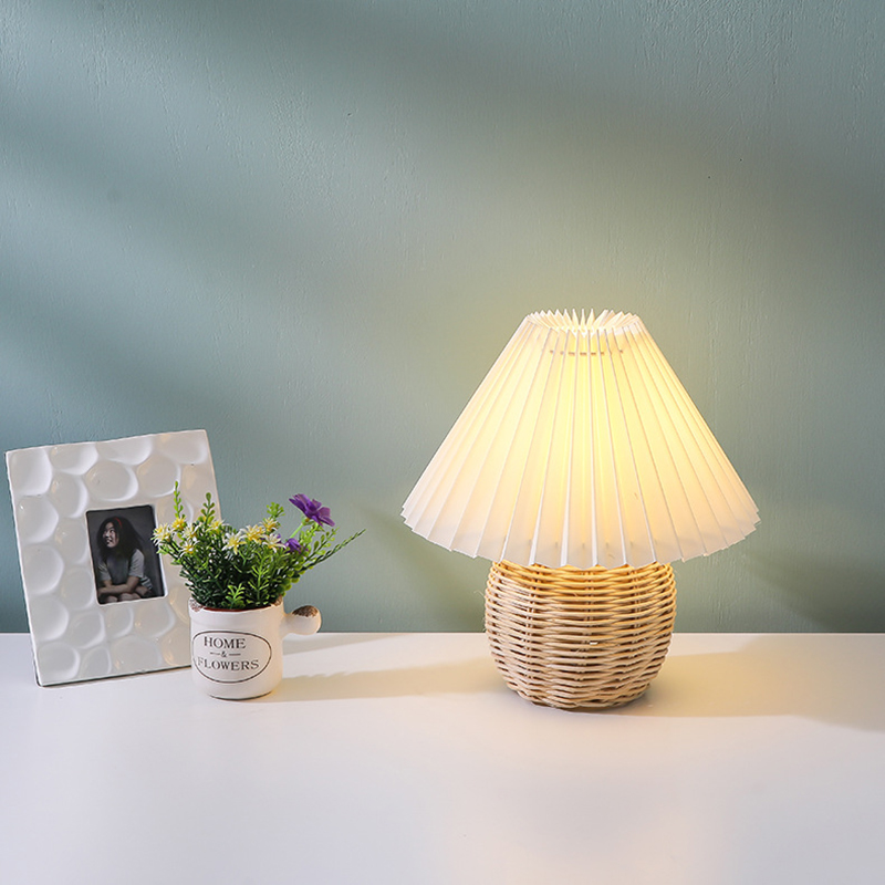 SCKDAY LED Plissierte Tischlam – Outdoor Furniture Cafe Bewertung und Preis
