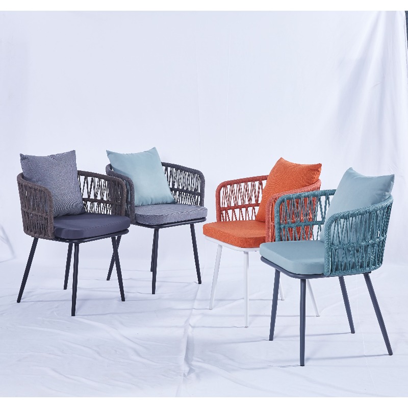 2023 Design Gewebter Seil-Outd – Outdoor Furniture Cafe Bewertung und Preis