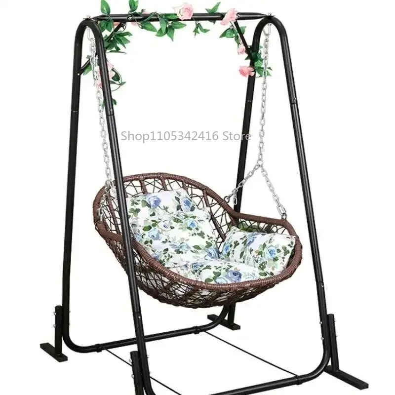 Einzelner Rattan-Hängekorbstuh – Outdoor Furniture Rattan Bewertung und Preis