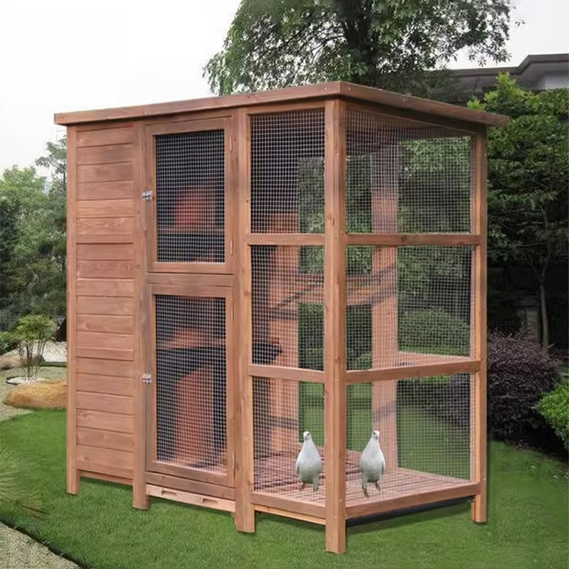 Großer Holz-Vogelkäfig für Dra – Outdoor Furniture Easy To Clean Bewertung und Preis