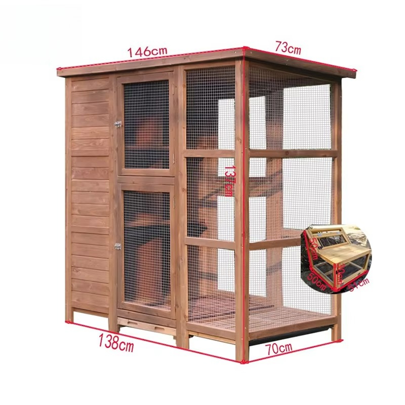 Großer Holz-Vogelkäfig für Dra – Outdoor Furniture Easy To Clean Bewertung und Preis