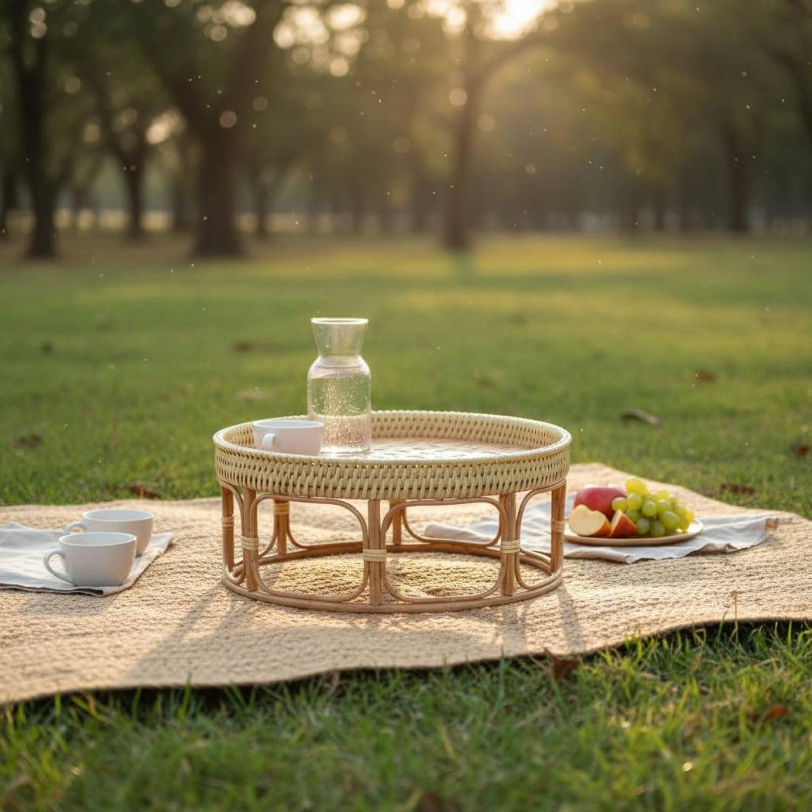 Rattan-Teetisch Leichter Pickn – Outdoor Furniture Rattan Bewertung und Preis