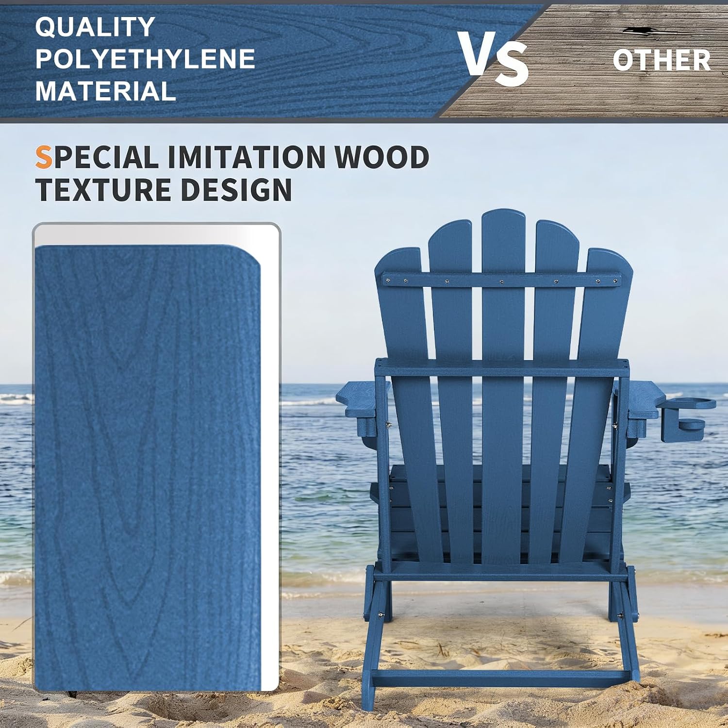 Übergroßer Klappbarer Adironda – Outdoor Furniture Easy To Clean Bewertung und Preis