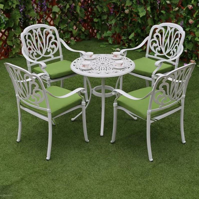 Gartenmöbel-Set aus Aluminiumg – Outdoor Furniture With Fire Pit Table Bewertung und Preis